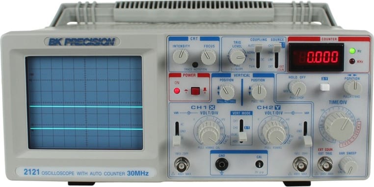 BK Precision 2121 - 30MHz Analog Oscilloscope with Frequency Counter