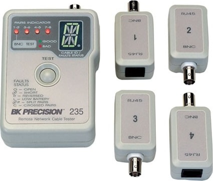 BK Precision 235 - Remote Network Cable Tester