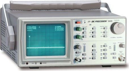 BK Precision 2635 - 1.05 GHz Spectrum Analyzer with RS-232 and Save/Recall
