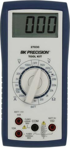BK Precision 2703C - Manual Ranging Tool Kit Digital Multimeter