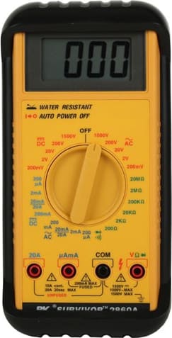 BK 2860A 1500V 0.5% Ruggedized DMM Multimeter