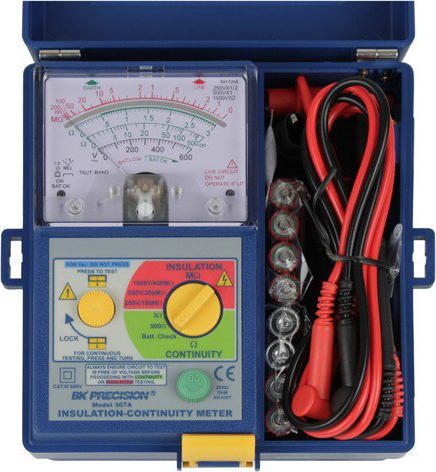 BK 307A Analog Insulation and Continuity Meter