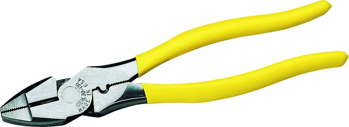 Ideal 35 012 Side Cutting Pliers NE Type with Fish Tape Puller