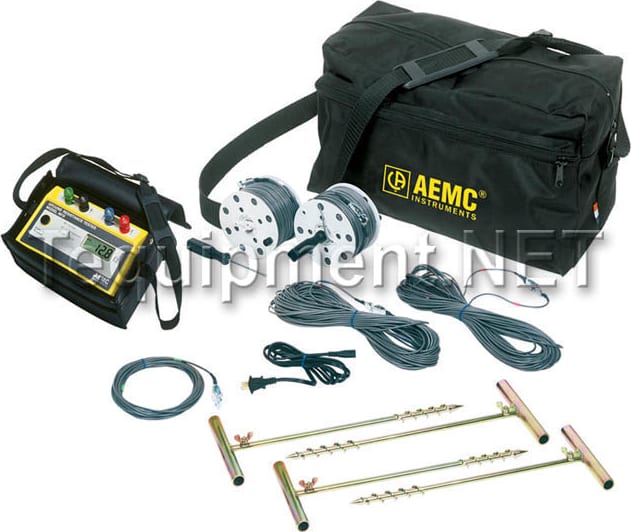 AEMC 3640Kit Ground Resistance Tester 3 Point AEMC 2114.93 3640Kit