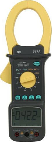 BK 367A 2000A AC/DC Multifunction True RMS Clamp Meter