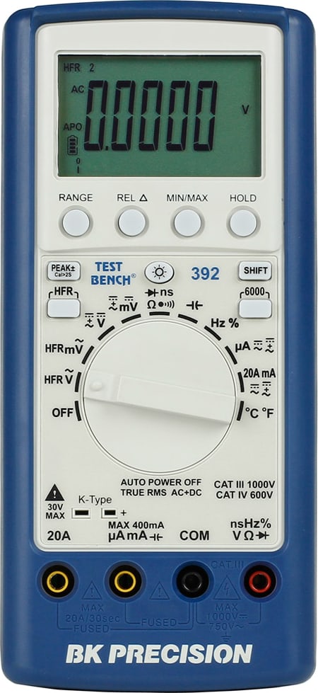 BK 392 True RMS Handheld Digital Multimeter