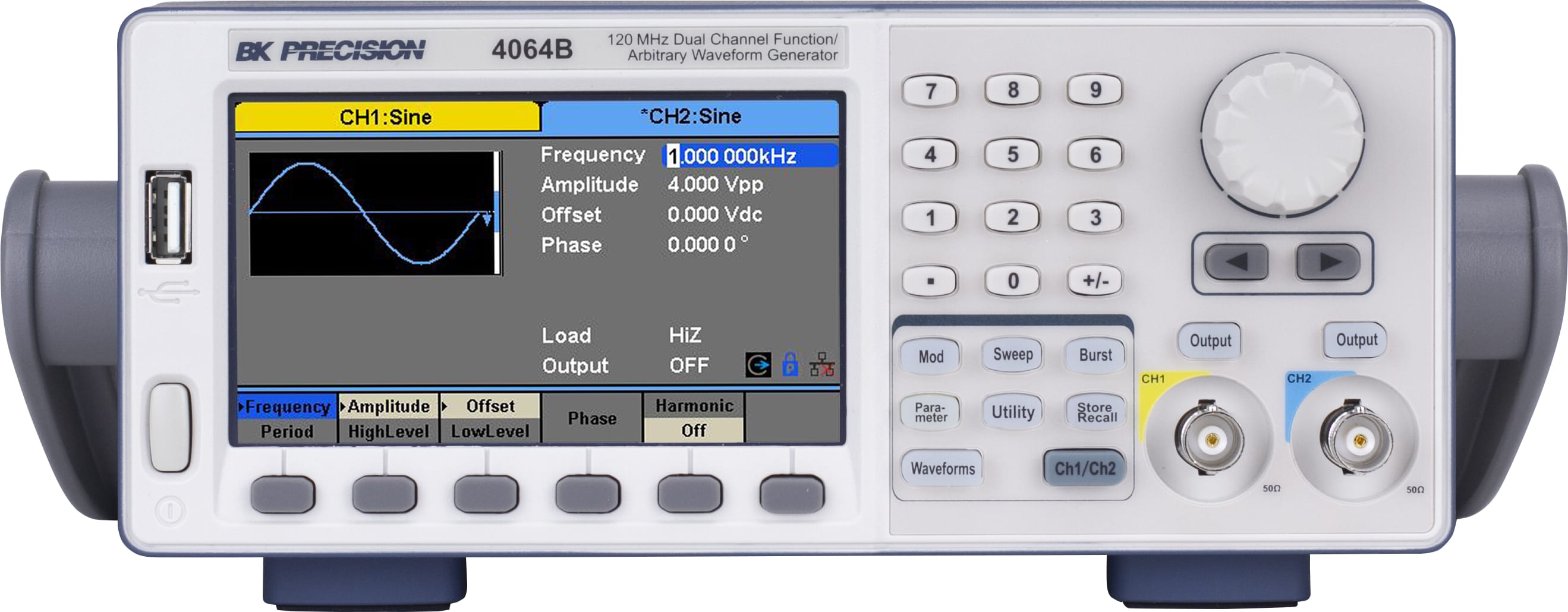 BK 4064 Dual Channel Function/Arbitrary Waveform Generator - 120MHz