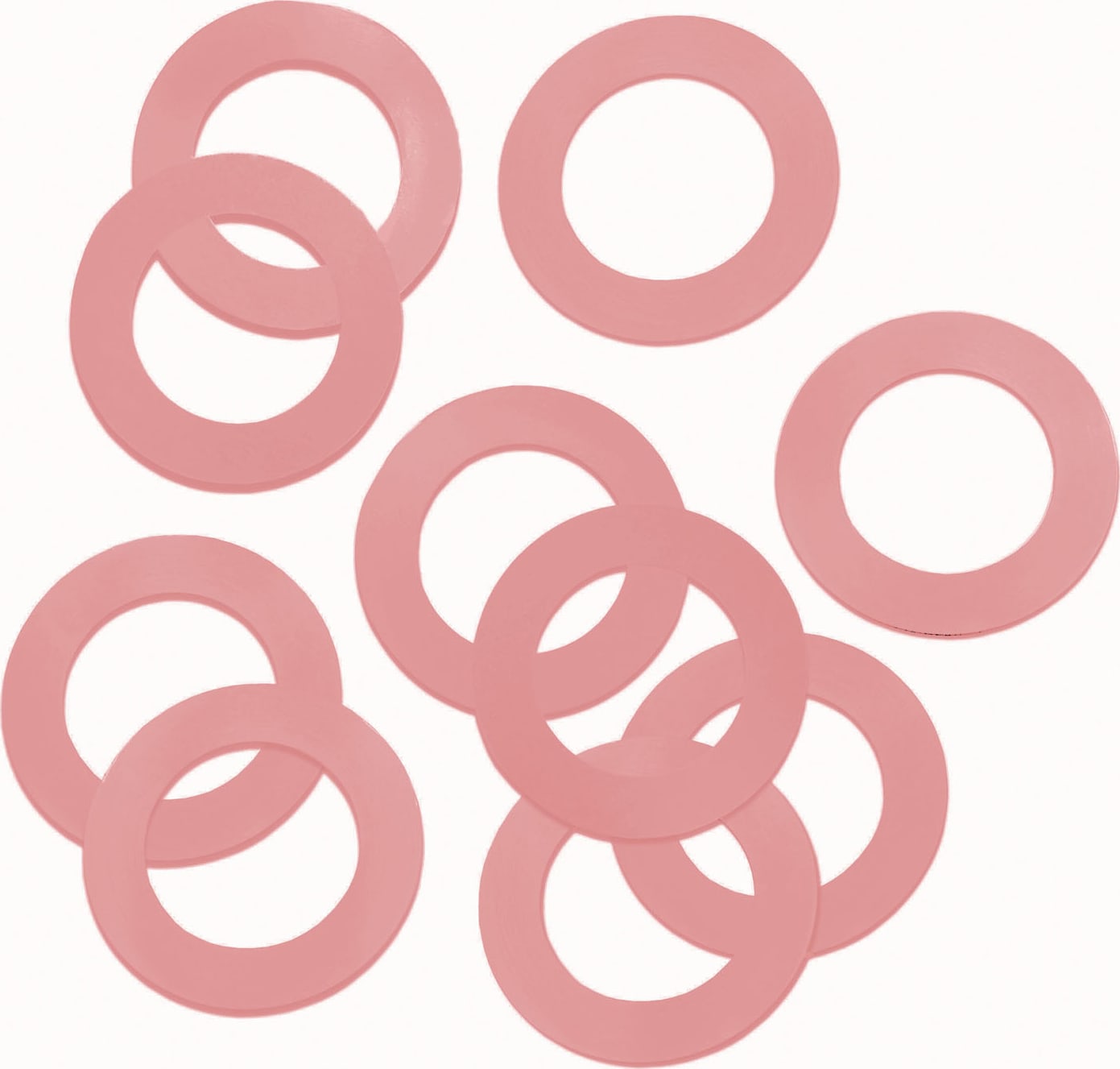 44724_Pink_Plastic_Color_Coded_Arbor_Shim_Main_View