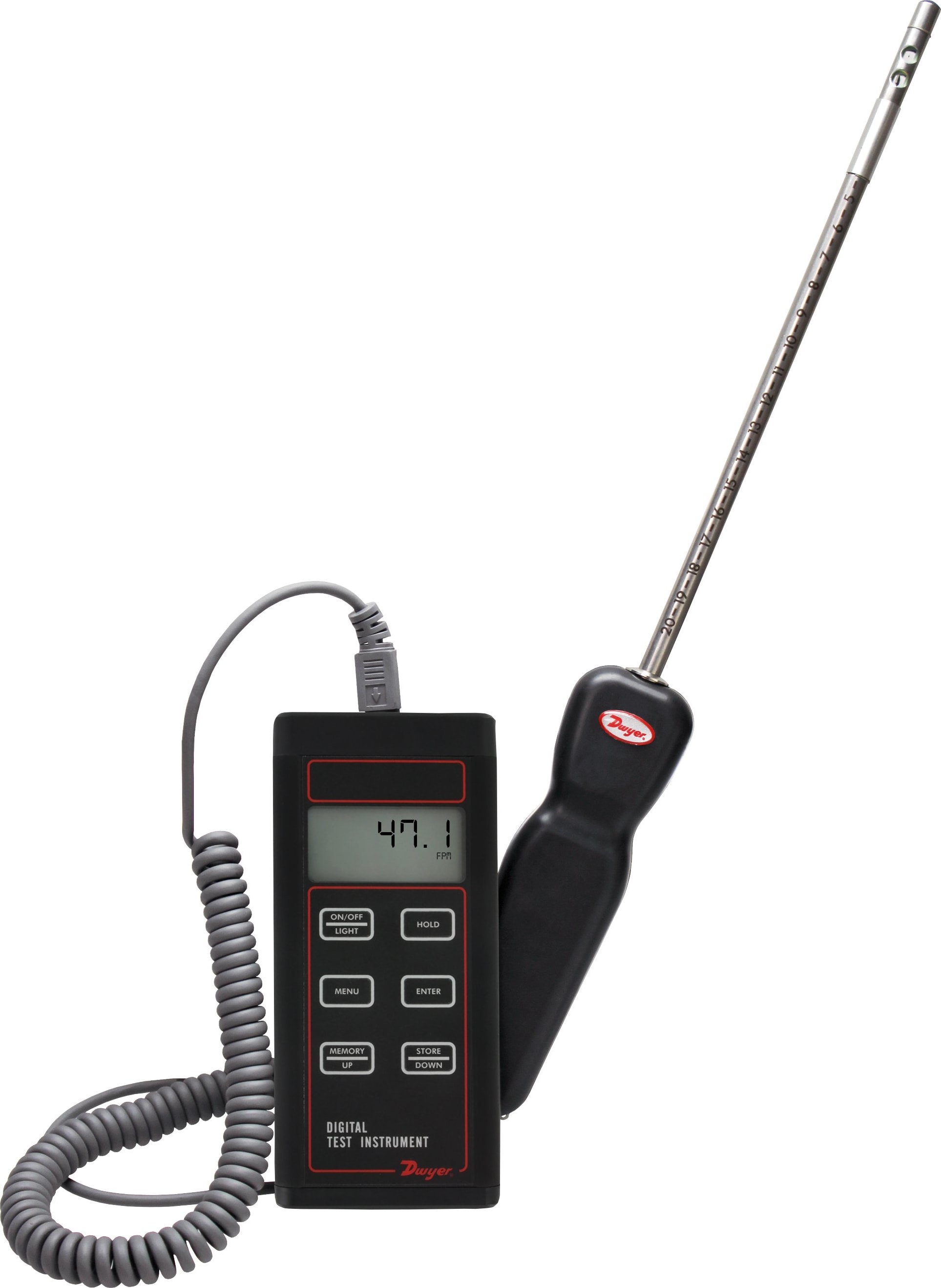 Dwyer 471B-1 Thermo-Anemometer Test Instrument