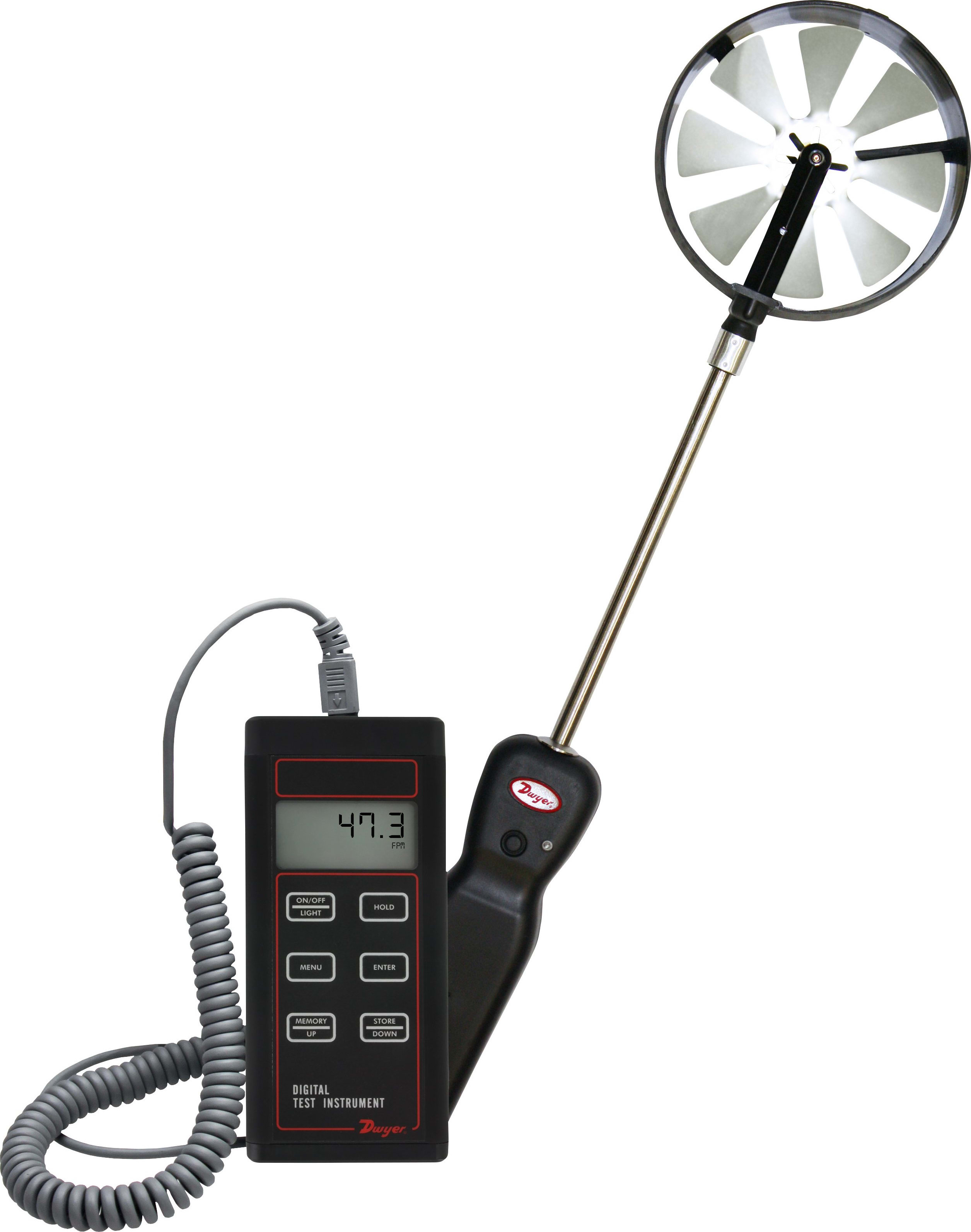 Dwyer 473B-1 Vane Thermo-Anemometer Test Instrument