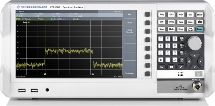 Rohde & Schwarz FPC1000 Spectrum Analyzer