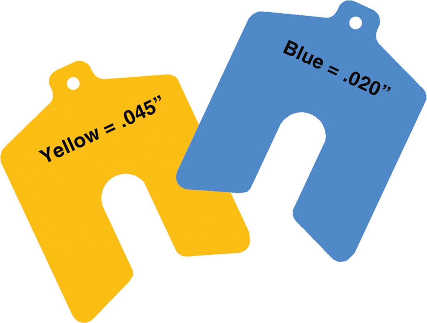 49110_Blue_Sof_Shoe_Elastomer_Shim_Main_View