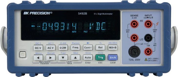 BK 5492B 5 1/2 Digit True RMS Bench Digital Multimeter