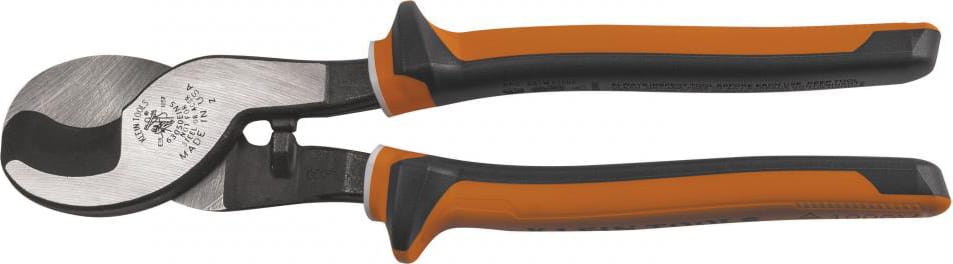 Klein Tools 63050EINS Electrician's Cable Cutter, Insulated, High-Leverage