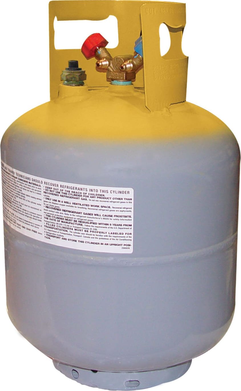 Mastercool 65010 50 lb. DOTApproved Recovery Cylinder TEquipment