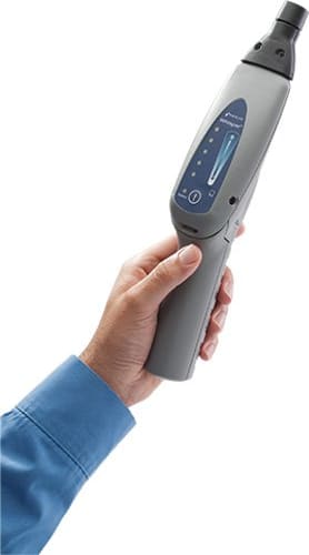 Inficon 711-202-G1 Whisper Ultrasonic Leak Detector on Hand