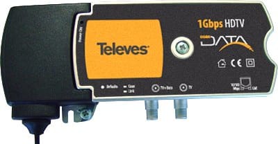 Televes 769283 CoaxData Network Modem 1 Gbps - COAX - 1xETH (US)