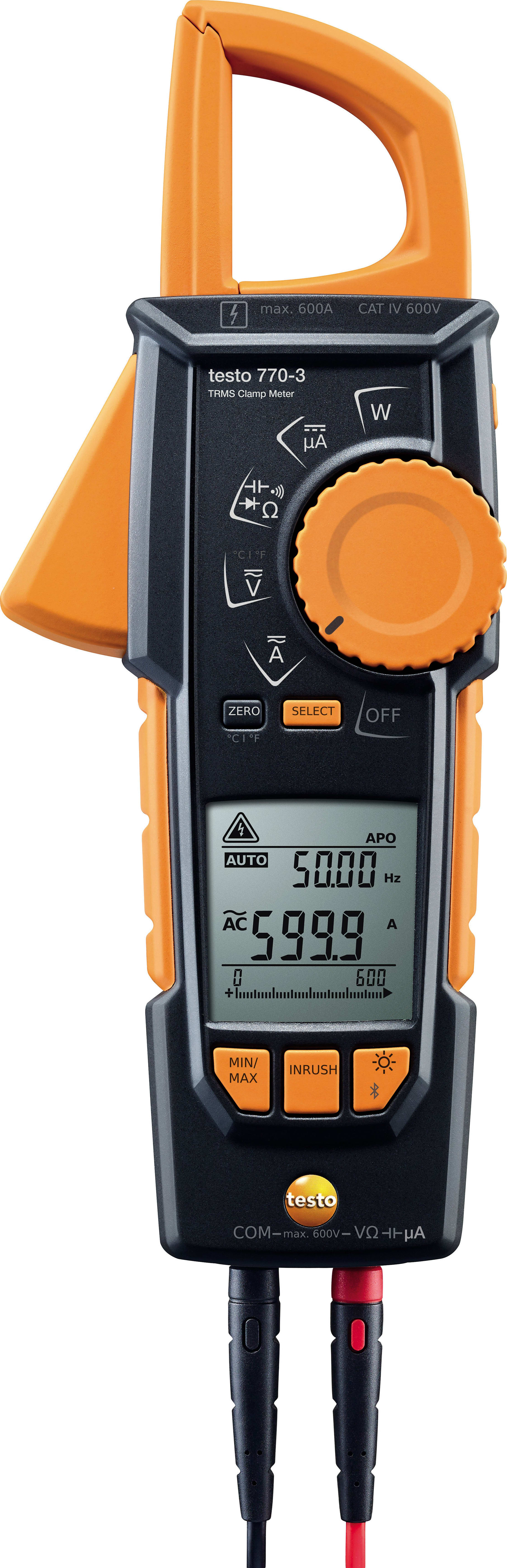 Testo 770-3 - TRMS Clamp Meter with Bluetooth (Part Number 0590 7703)
