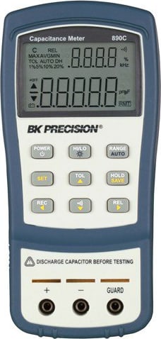 BK Precision 890C Dual Display Handheld Capacitance Meters