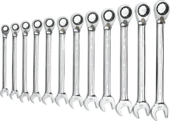 BRILLIANT TOOLS BT013812 - Chiave Poligonale A Cricchetto Reversibile - Foto 6