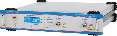 Com-Power ACS-230-25W 150 kHz to 230 MHz, 25W Power Amplifier