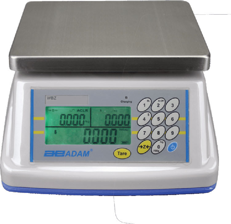 Adam Equipment - WBZ Washdown Retail Scales