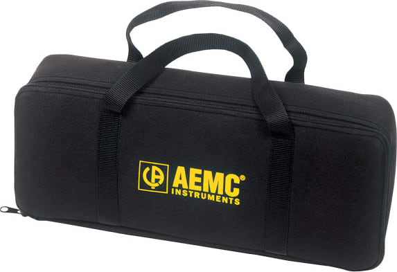 AEMC 2117.76 - Small Flat Black Canvas bag for Ground/Accessories