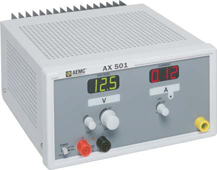 AEMC 2130.05 - DC Power Supply Model AX501