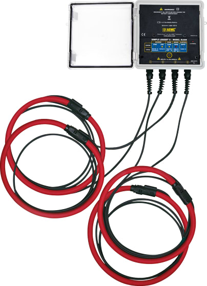 AEMC AL834 - Simple Logger II 4-Channel TRMS Current Data Logger