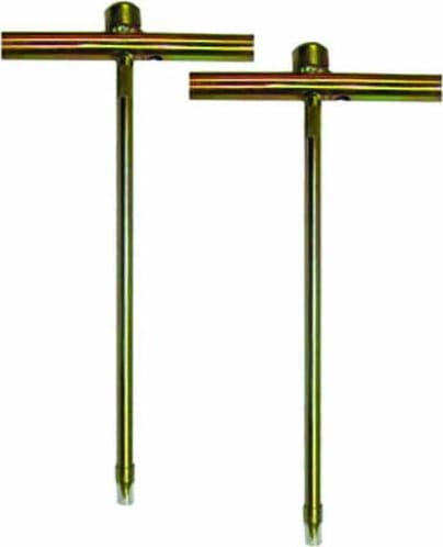 AEMC 2135.39 Ground Rod - Set of 2, 14.5" T-shaped Auxiliary Ground Electrodes