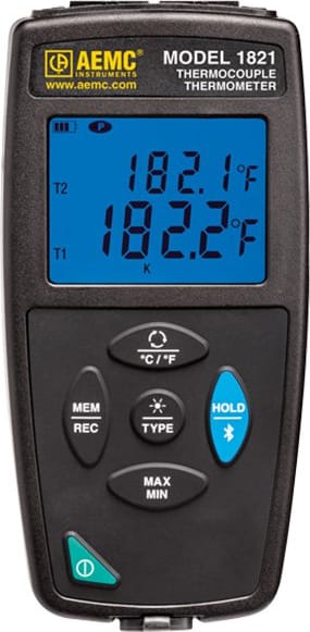 AEMC C.A1821 Thermocouple Thermometer Datalogger
