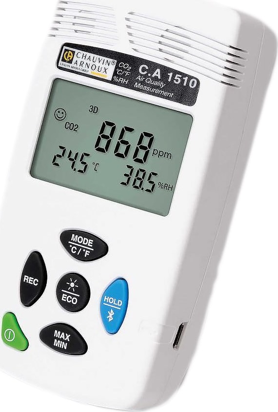 AEMC C.A 1510 Indoor Air Quality Monitor/Logger (White)