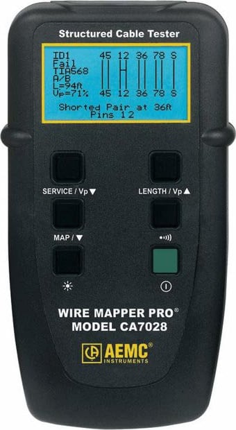 AEMC 2127.82 Wire Mapper Pro Model CA7028