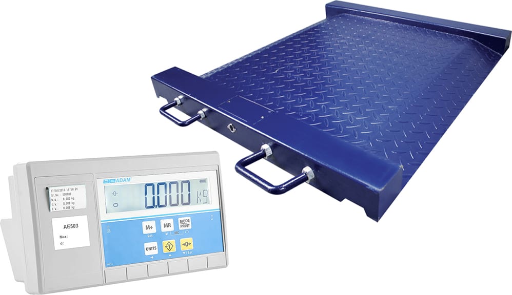 AE Adam PTM 500 Drum and Wheelchair Platform with AE503 Indicator