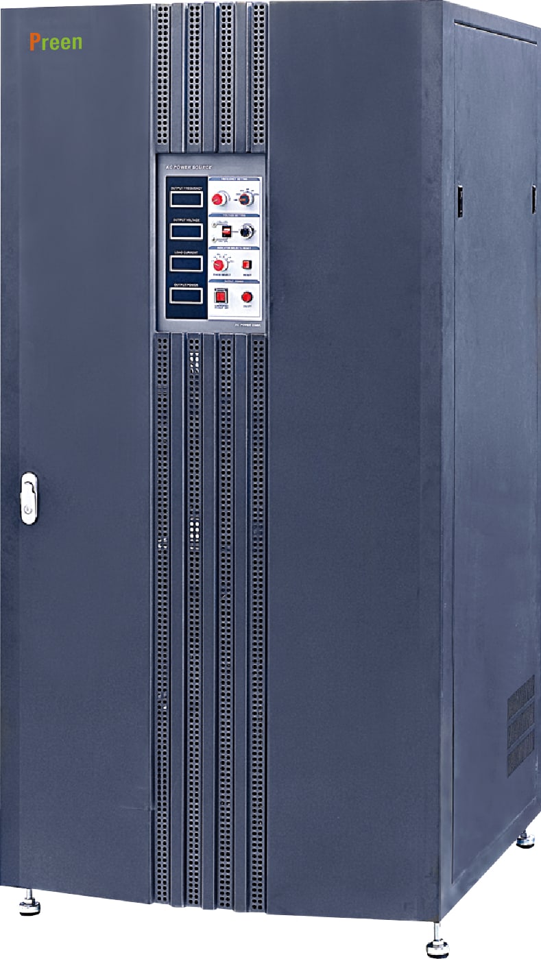 Preen AFC-31030 AFC Series, 3 Phase Input, Single Phase Output AC Power Source, 30kVA