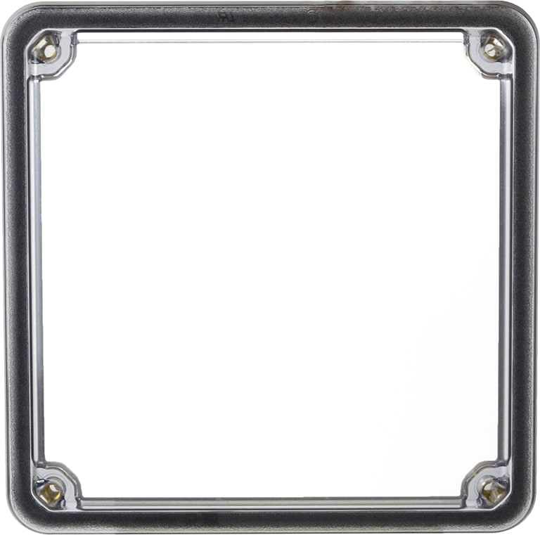 Allied Moulded AMHMI66CX Lift Off 4 Screw Clear Cover Inspection Window Kit 6x6