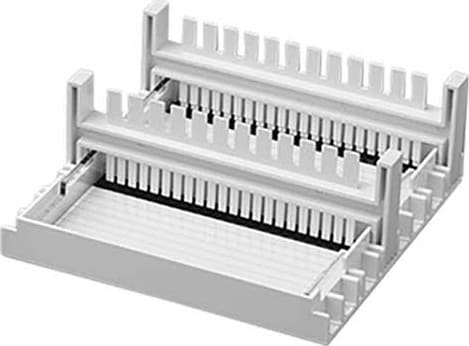 Accuris E1101-CS1 Casting Set for 10.5 cm x 6 cm Gel 