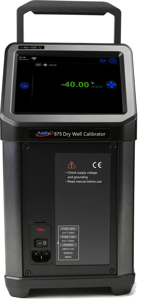 Additel ADT875 Series Dry Well Calibrator