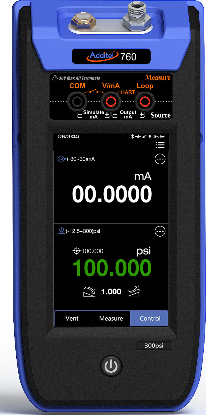 Additel 760 Automatic Handheld Pressure Calibrator Series