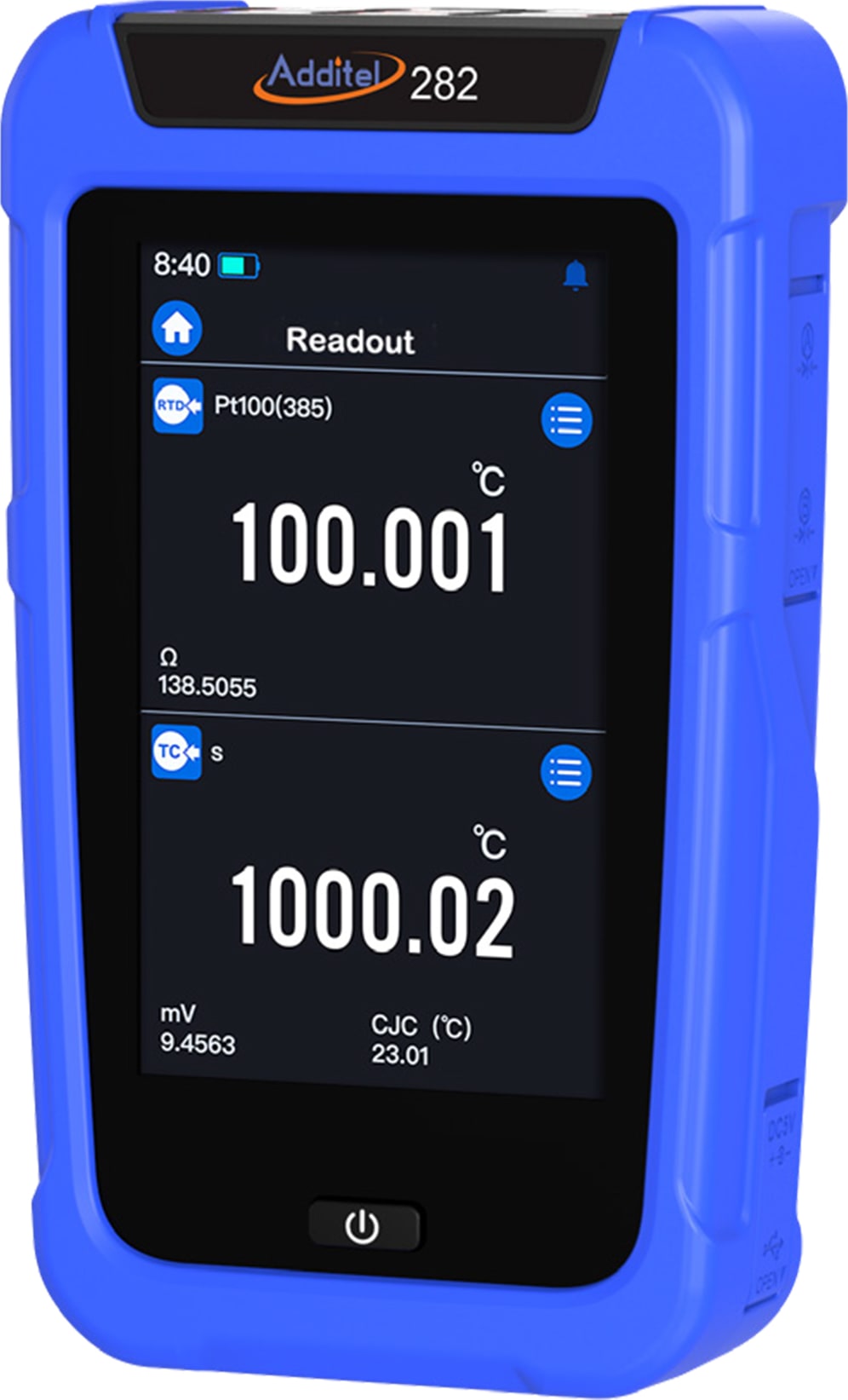 Dual Readout Thermometer