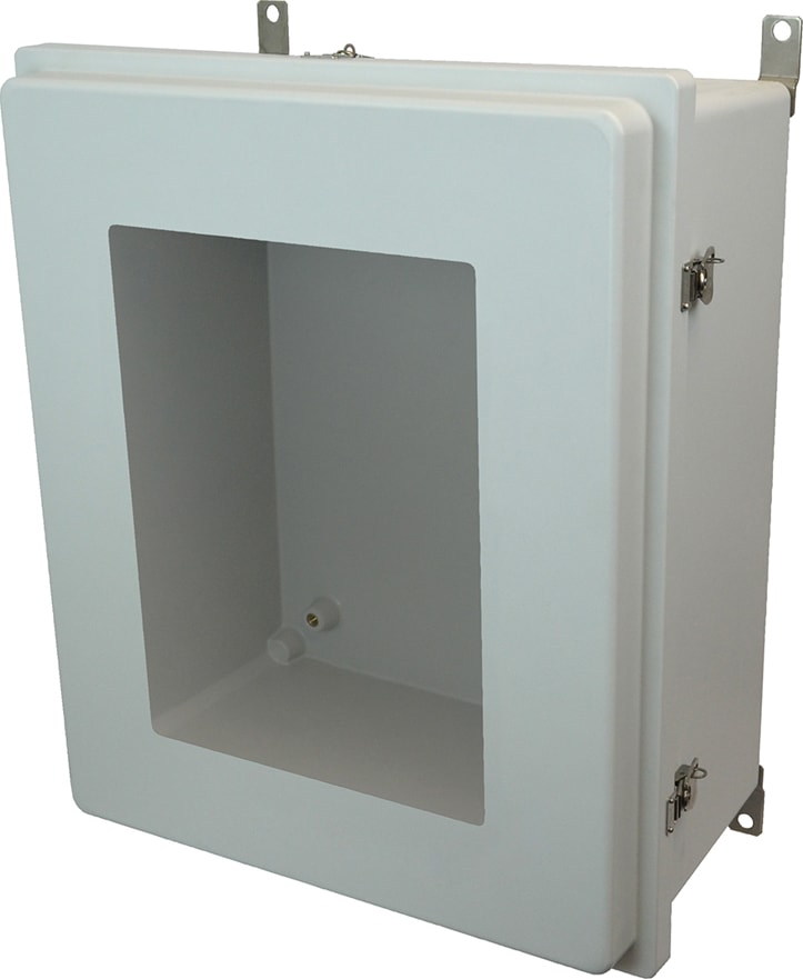 Allied AM24200RTW 24"x20"x10" NEMA 4X Fiberglass Control Enclosure