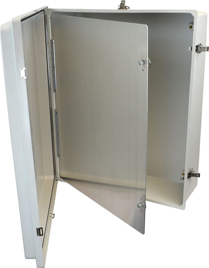Allied Moulded HFP2424 Aluminum Hinged Front Panel