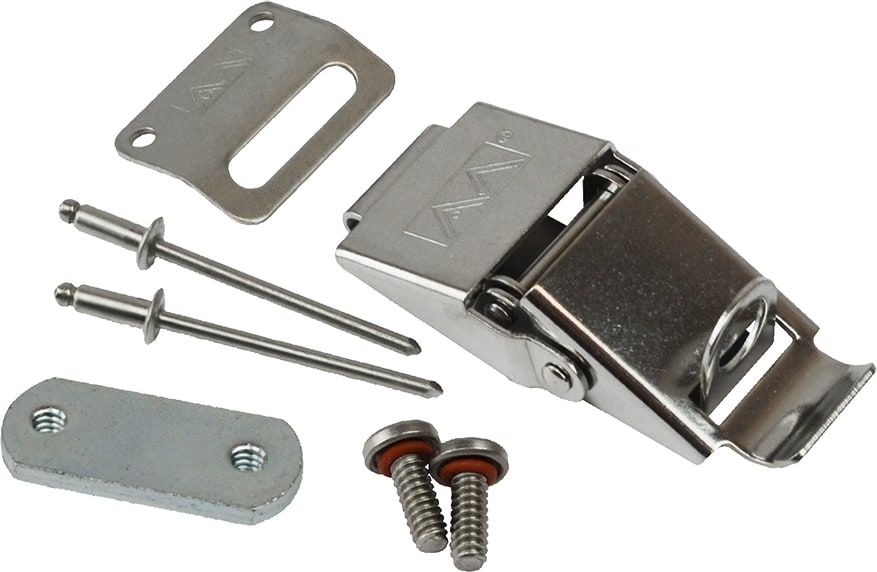 Allied Moulded LLKR-H316 Stainless Steel Snap Latch Hardware Kit