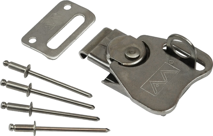 Allied Moulded LTK-H316 Stainless Steel Twist Latch Hardware Kit