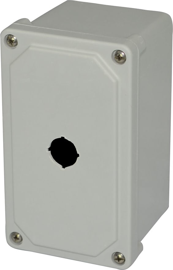 Allied Moulded AM1PB22 Lift-Off 4-Screw Solid/Opaque Cover (1 x 22.5 mm PB Hole Size)