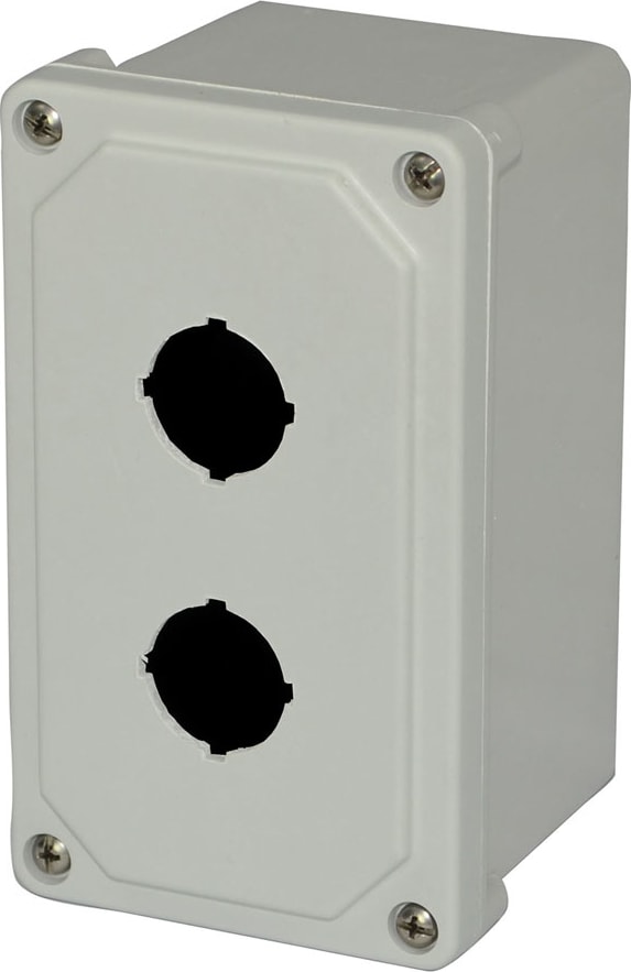 Allied Moulded AM2PB Lift-Off 4-Screw Solid/Opaque Cover (2 x 30.5 mm PB Hole Size)