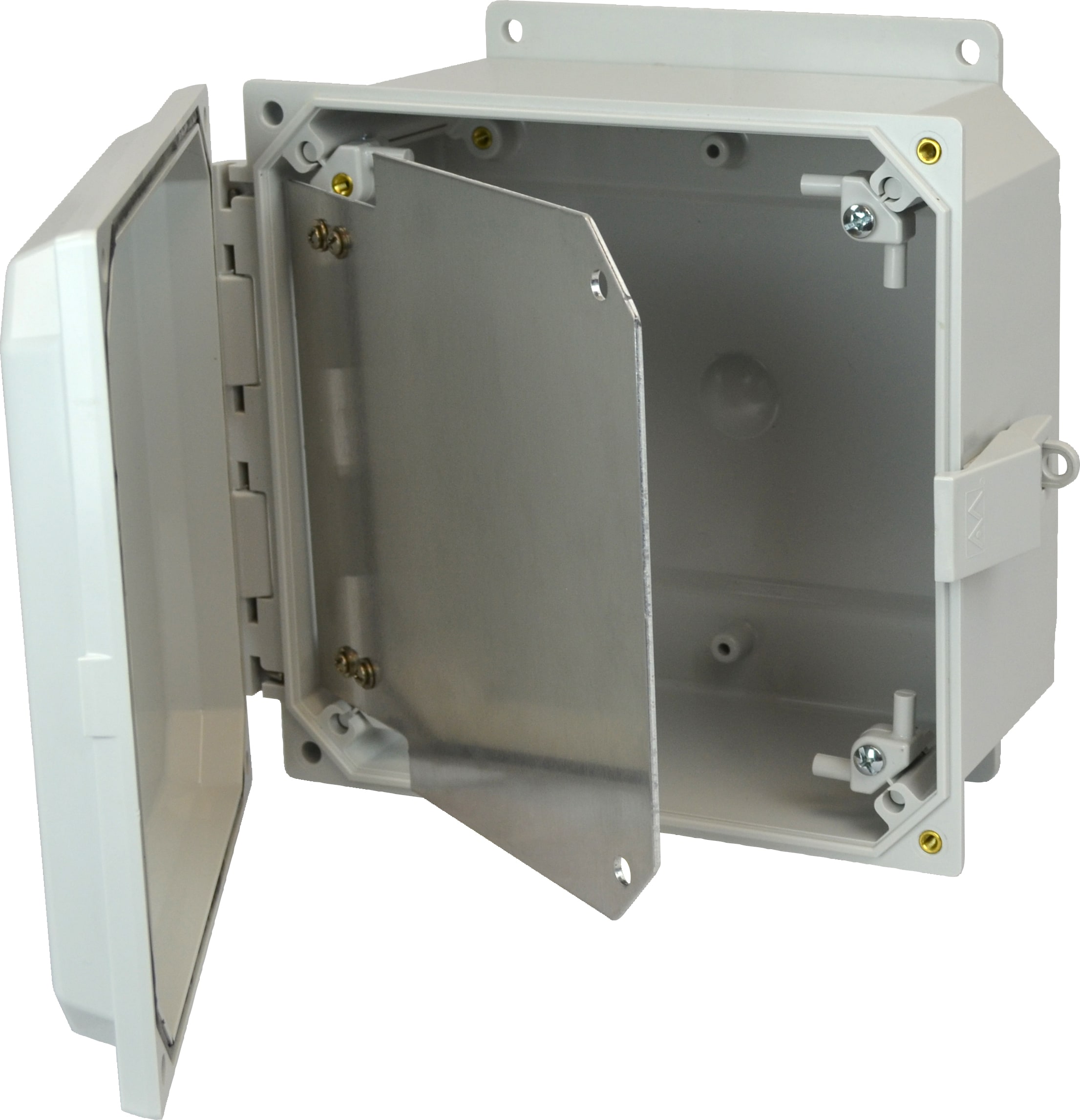 Allied Moulded HFPP88 Enclosure Hinged Front Panel Kit for AMP884