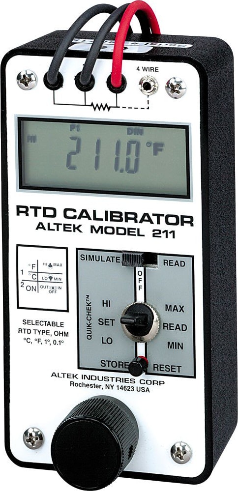 Altek 211 RTD Calibrator