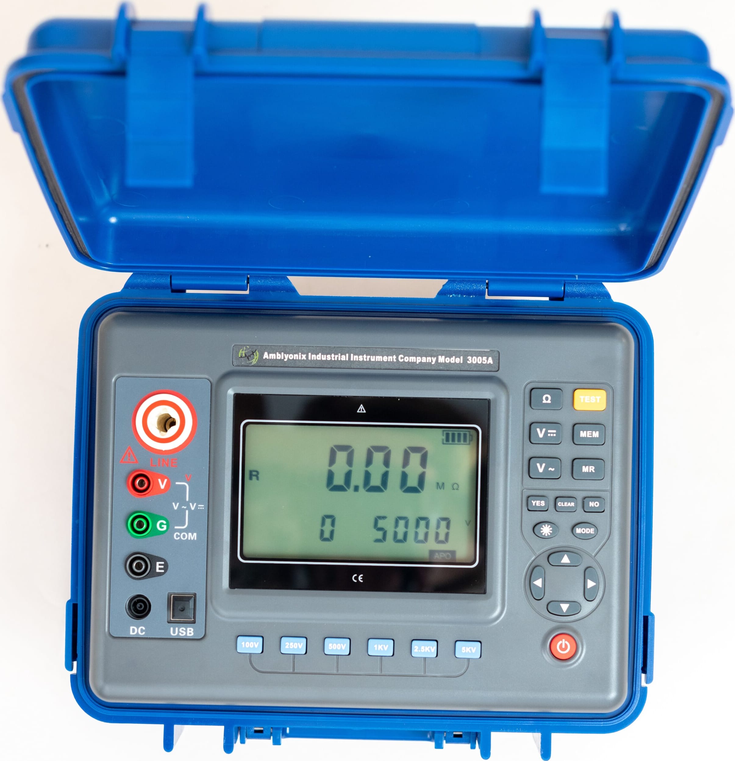 Amblyonix 3005A - Megohmmeter, 5 kV