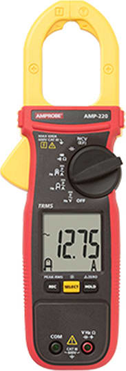Amprobe 220 - TRMS Clamp Meter (600 A AC/DC)